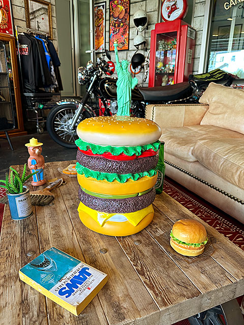 ハンバーガースツール □ アメリカン雑貨 アメリカ雑貨 : アメリカン