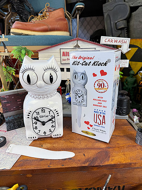 キット キャット クロック （ホワイトレディ） MADE IN U.S.A.