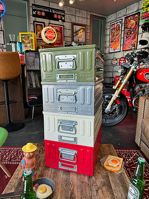 DULTON（ダルトン） D.M.S. ガレージボックス 16リットル Lサイズ （3