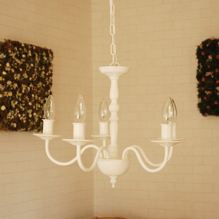 シャンデリア おしゃれ 照明 led対応 北欧 ペンダントライト 5灯