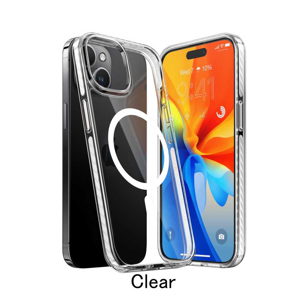 TORRAS ガラスフィルム同梱 TORRAS Sparka-Mag Case iPhone 15 15plus