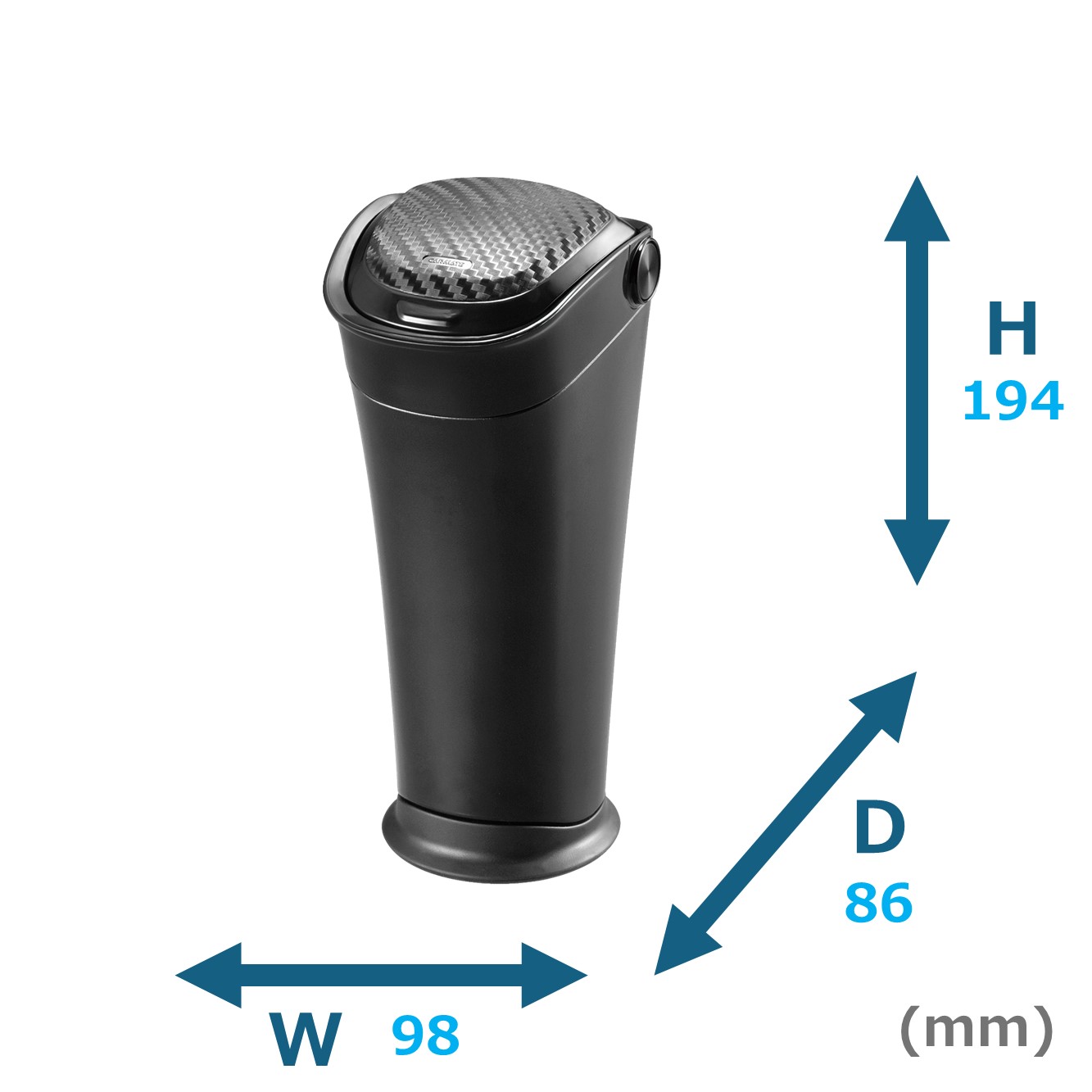 カーメイト（CARMATE） 車 ゴミ箱 コンパクト ダストボックス DZ527