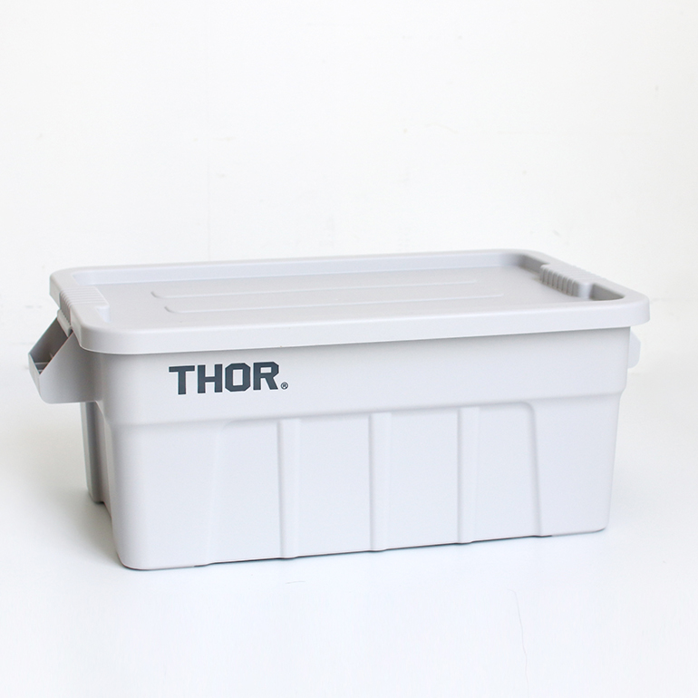 THOR（ソー） コンテナ 収納ボックス フタ付き スタッキング 屋内 屋外