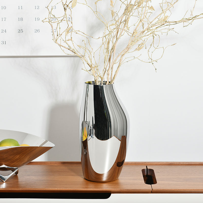 Georg Jensen（ジョージ ジェンセン） フラワーベース ステンレス