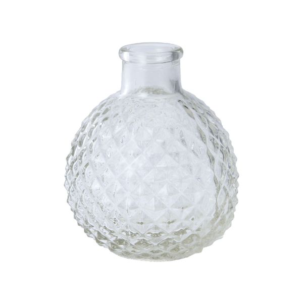 ポピー フラワーベース 花びん 花瓶 ガラス花器 ミッドセンチュリー