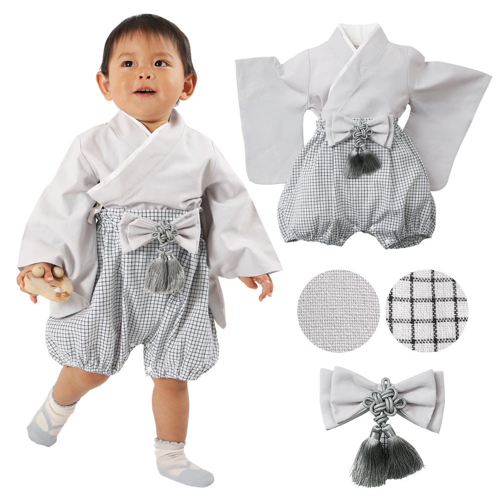 ベビー 袴 2ピース 女の子 男の子 七五三 お正月 お食い初め 初節句