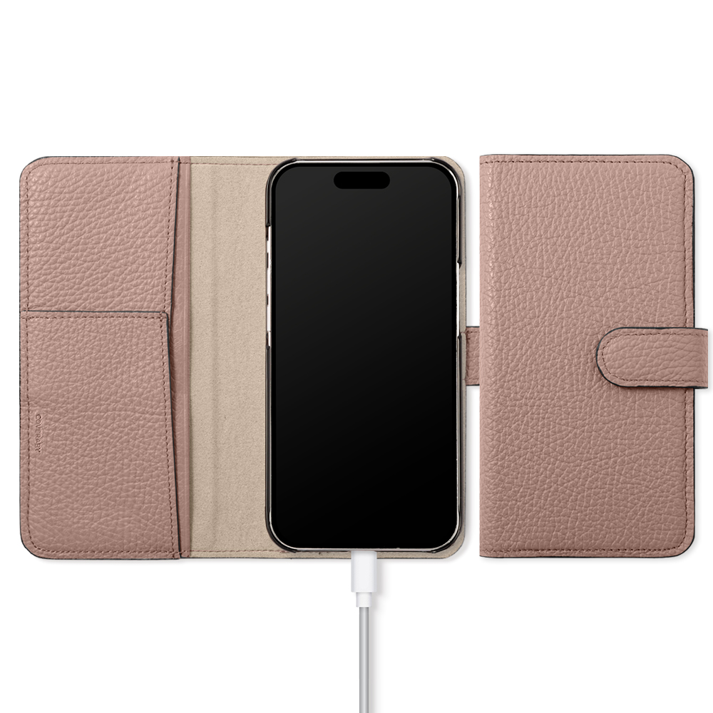 iPhone Air ケース 手帳型 おしゃれ ブランド 本革 レザー