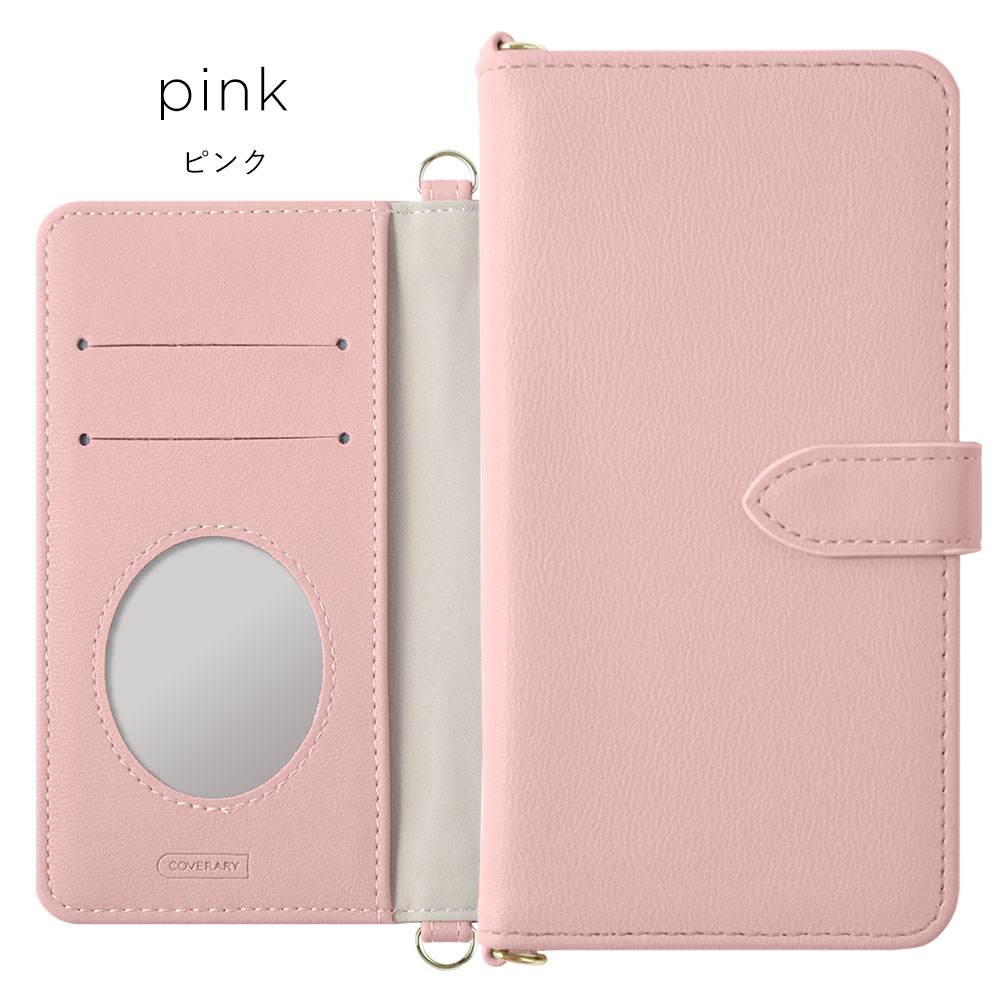 Redmi Xiaomi Note 11 ケース 手帳型 ショルダー おしゃれ ミラー付き