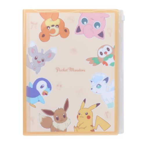 カミオジャパン ファスナー付き6ポケットクリアファイル A4 ポケット