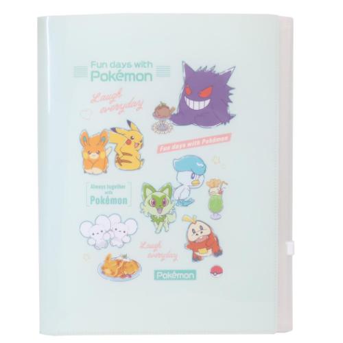 ポケットモンスター グッズ ポケットファイル キャラクター ファスナー