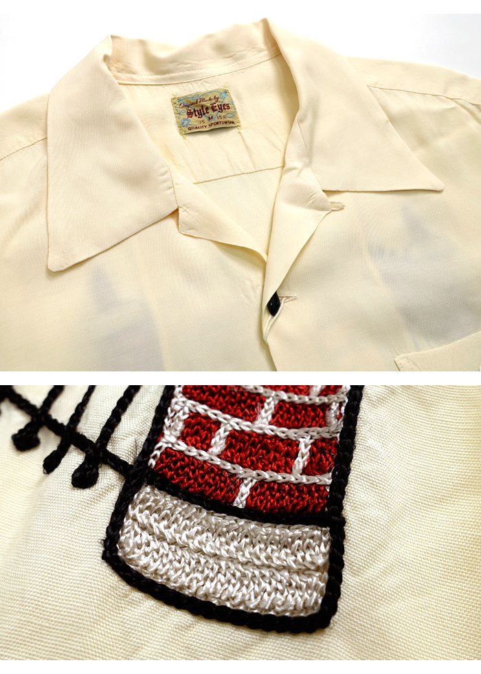 STYLE EYES（スタイルアイズ） STYLE EYE'S [SE39057] チェーン刺繍