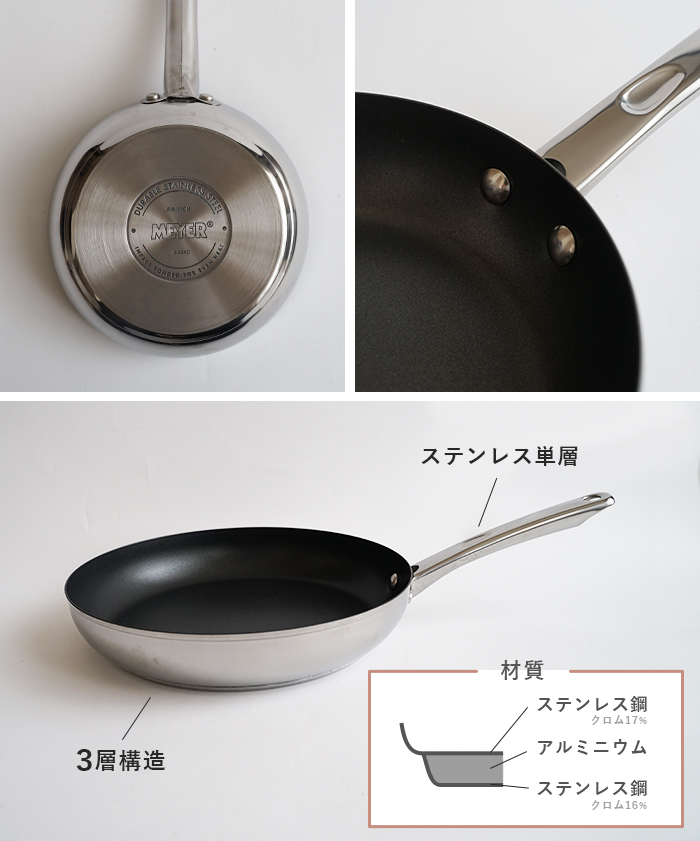 MEYER マイヤー スターシェフ4 フライパン セット 26cm 28cm