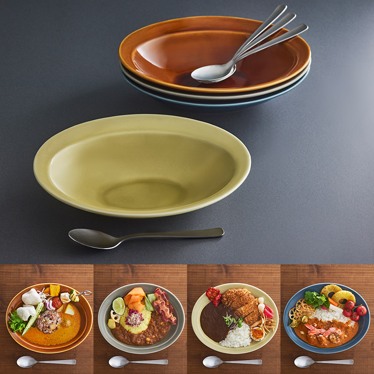 シュガーランド 逸品窯 カレースプーンセット 逸品社 ボウル スプーン