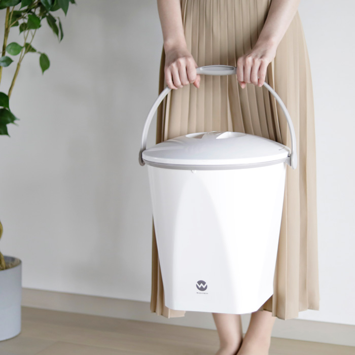 カントゥール ウォッシュボーイ TOM-12w バケツ型 洗濯機 シービー