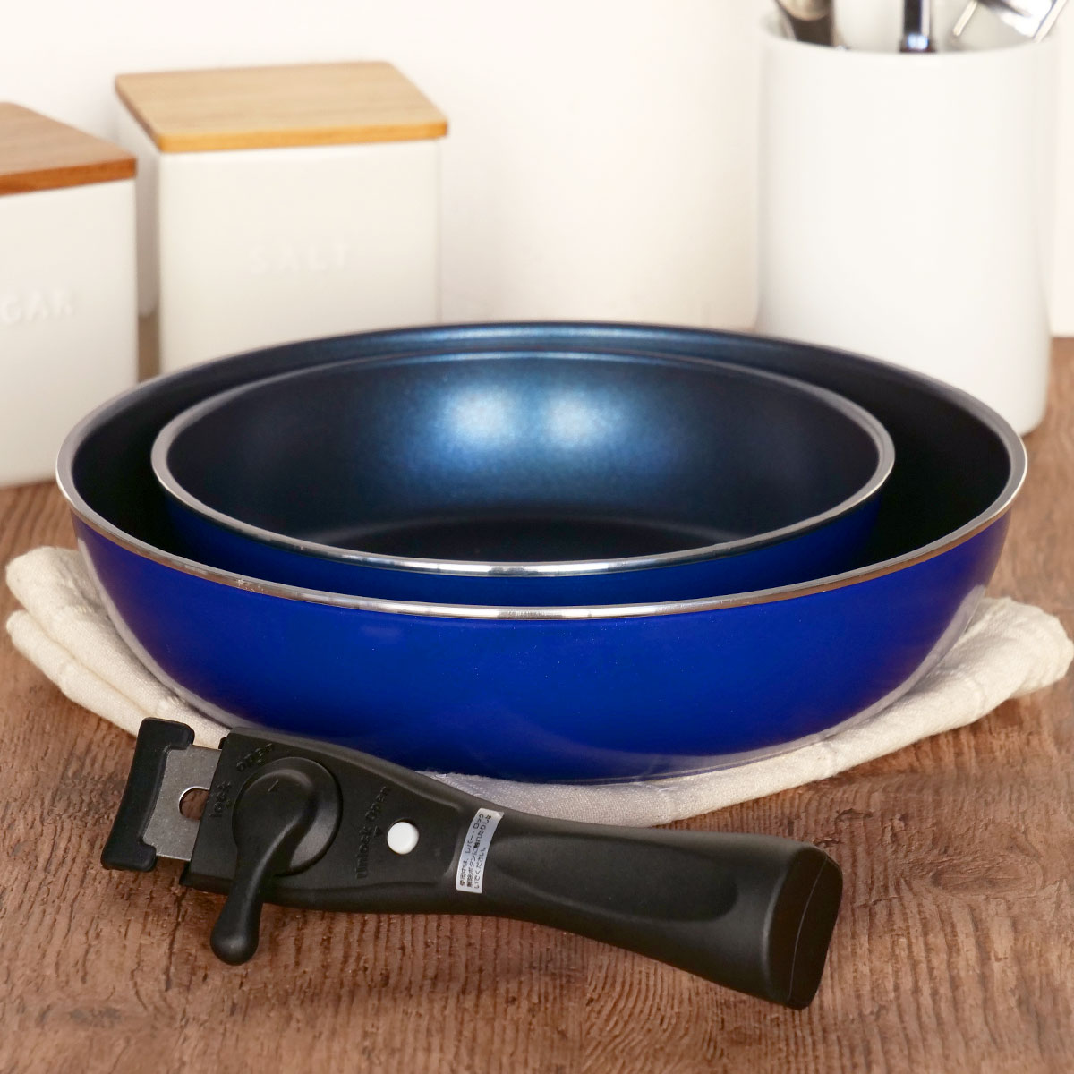 パール金属 フライパン 3点セット A IH対応 スタックプラス クック