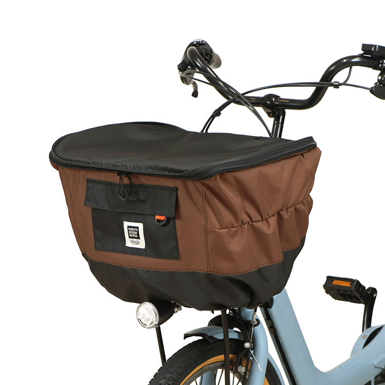 MARUTO（マルト） 自転車 前カゴカバー 2段式 バスケットカバー 超厚手