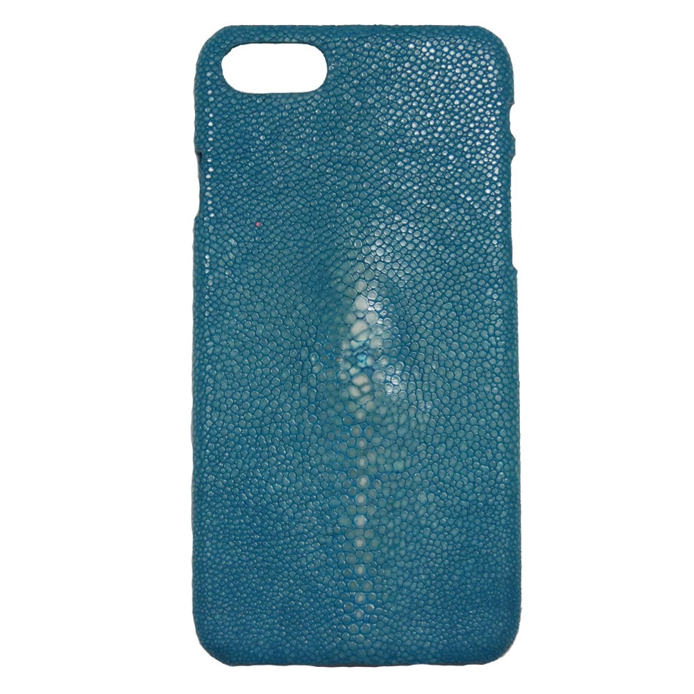 iPhone 7/8/X/XS 対応 本革 エイ革 スティングレイ ガルーシャ