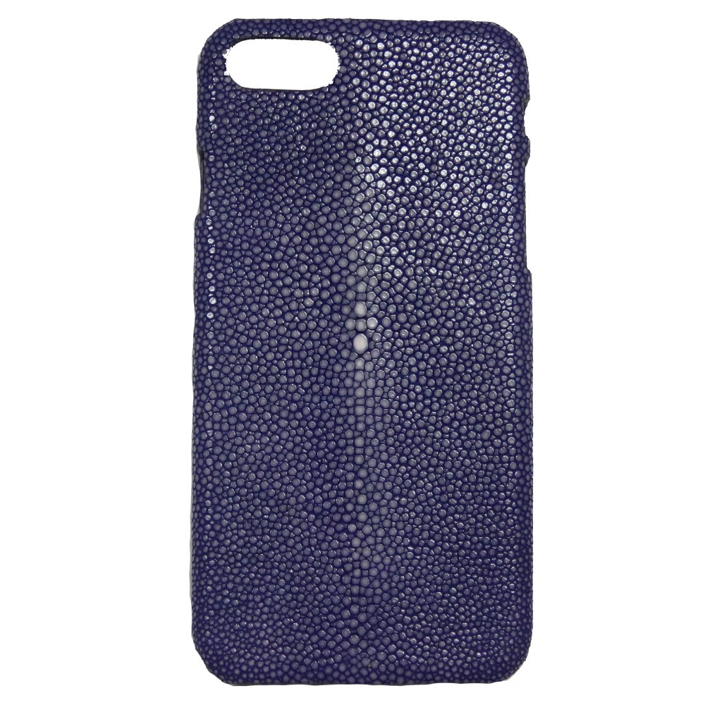 iPhone 7/8/X/XS 対応 本革 エイ革 スティングレイ ガルーシャ