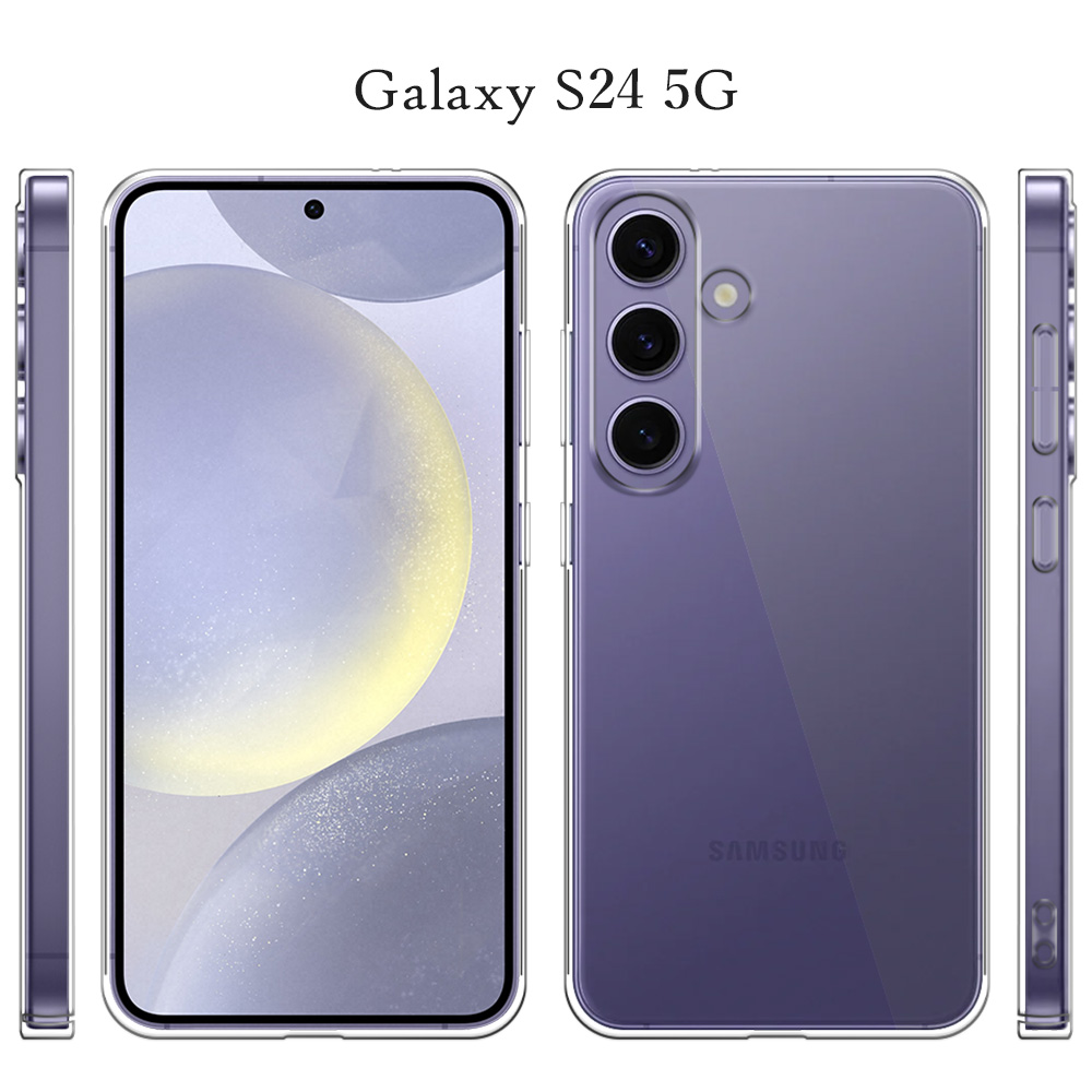 Galaxy S S24 ケース クリア SC-51E スマホ カバー SC51E SCG25
