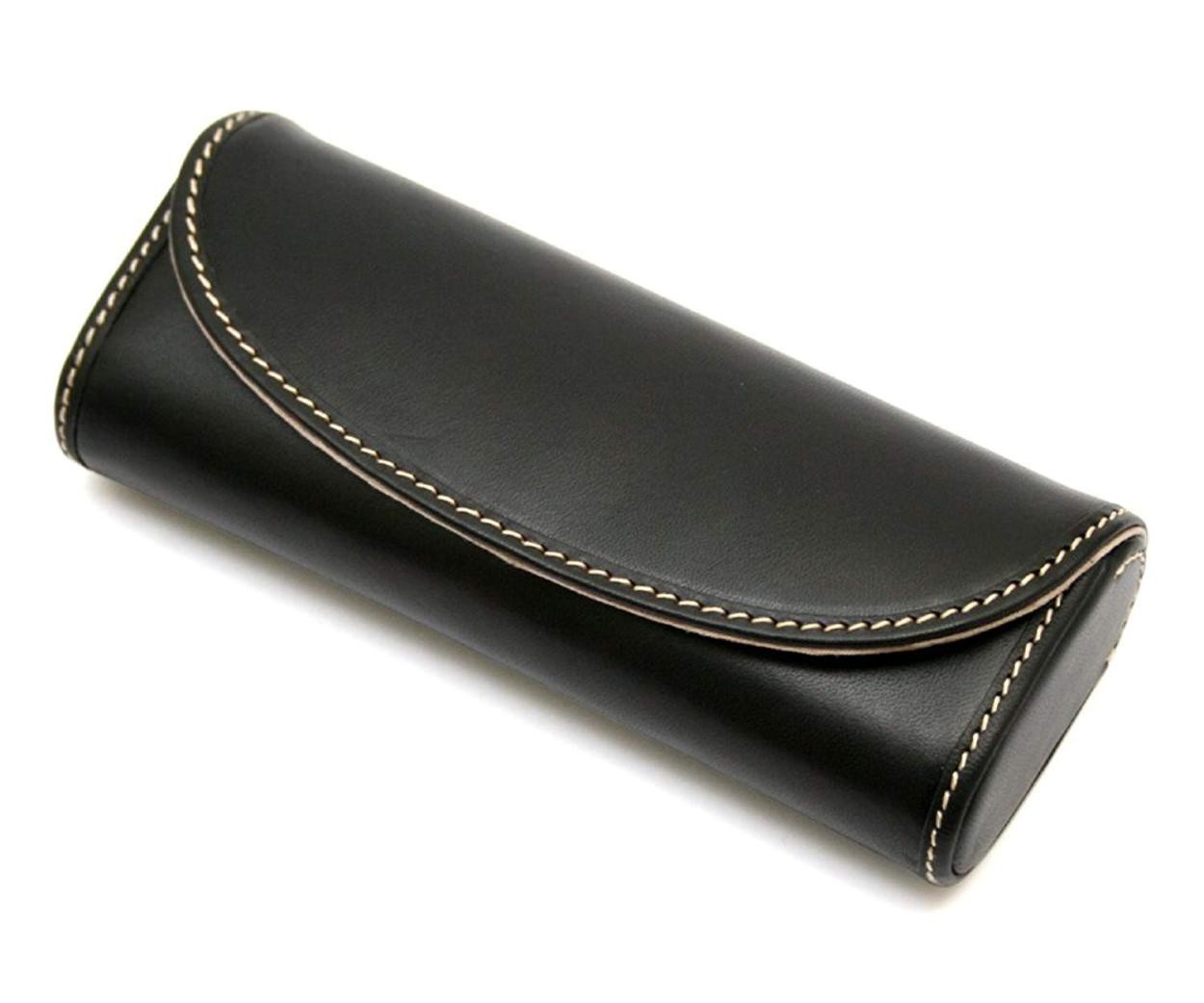 メガネケース 本革 レディース メンズ ハードケース イタリアンレザー