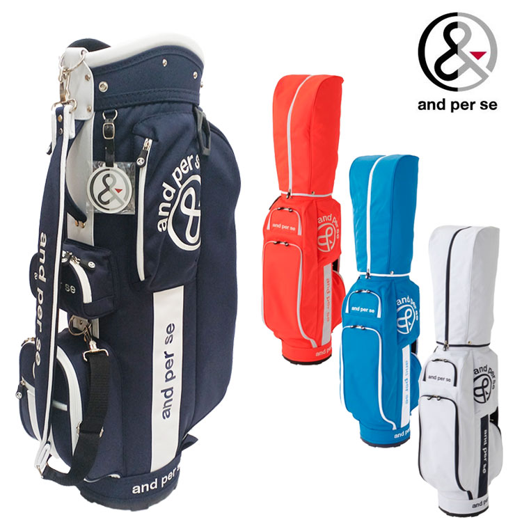 and per se（アンパスィ） キャディバッグ ユニセックス 9型 AUS7204
