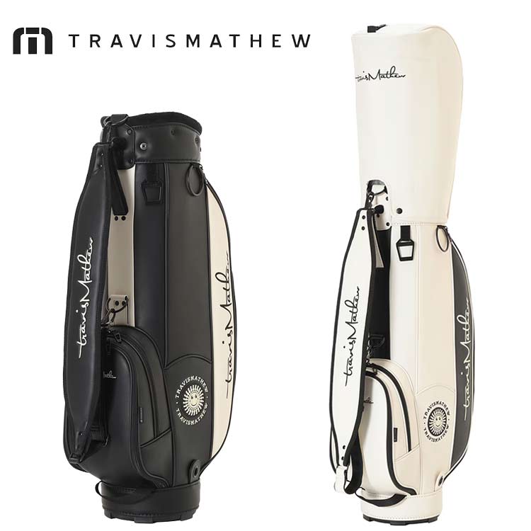 TRAVISMATHEW トラヴィスマシュー キャディバッグ PU MOTIF カート