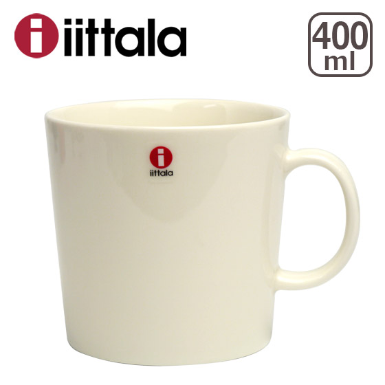 ティーマ 【並行輸入品】イッタラ マグカップ ホワイト 400ml iittala