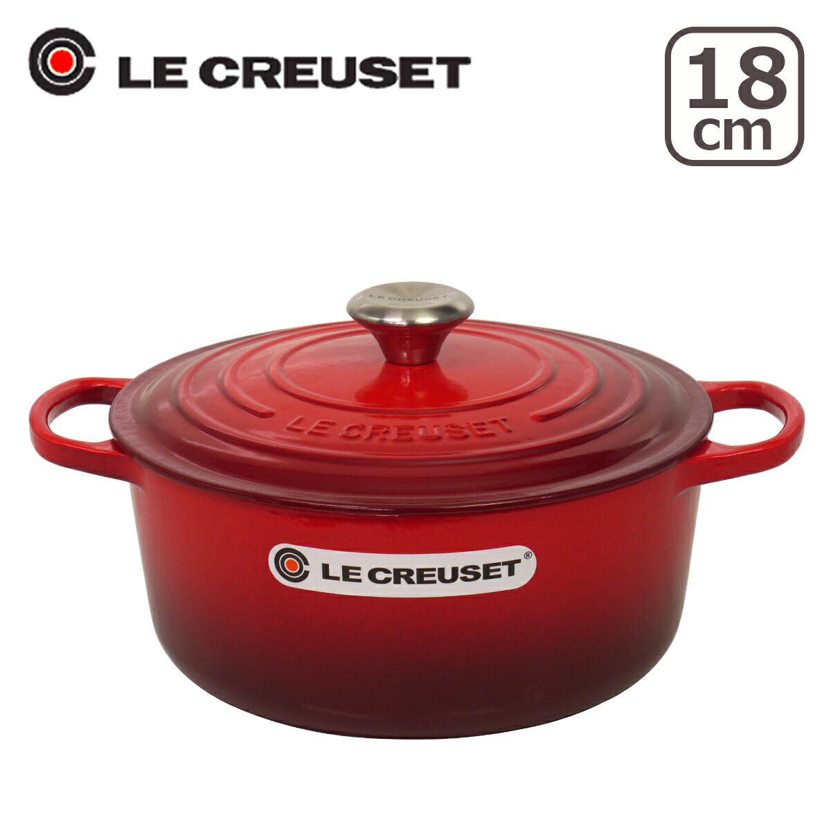 ココット・ロンド 【並行輸入品】ル・クルーゼ ルクルーゼ 両手鍋