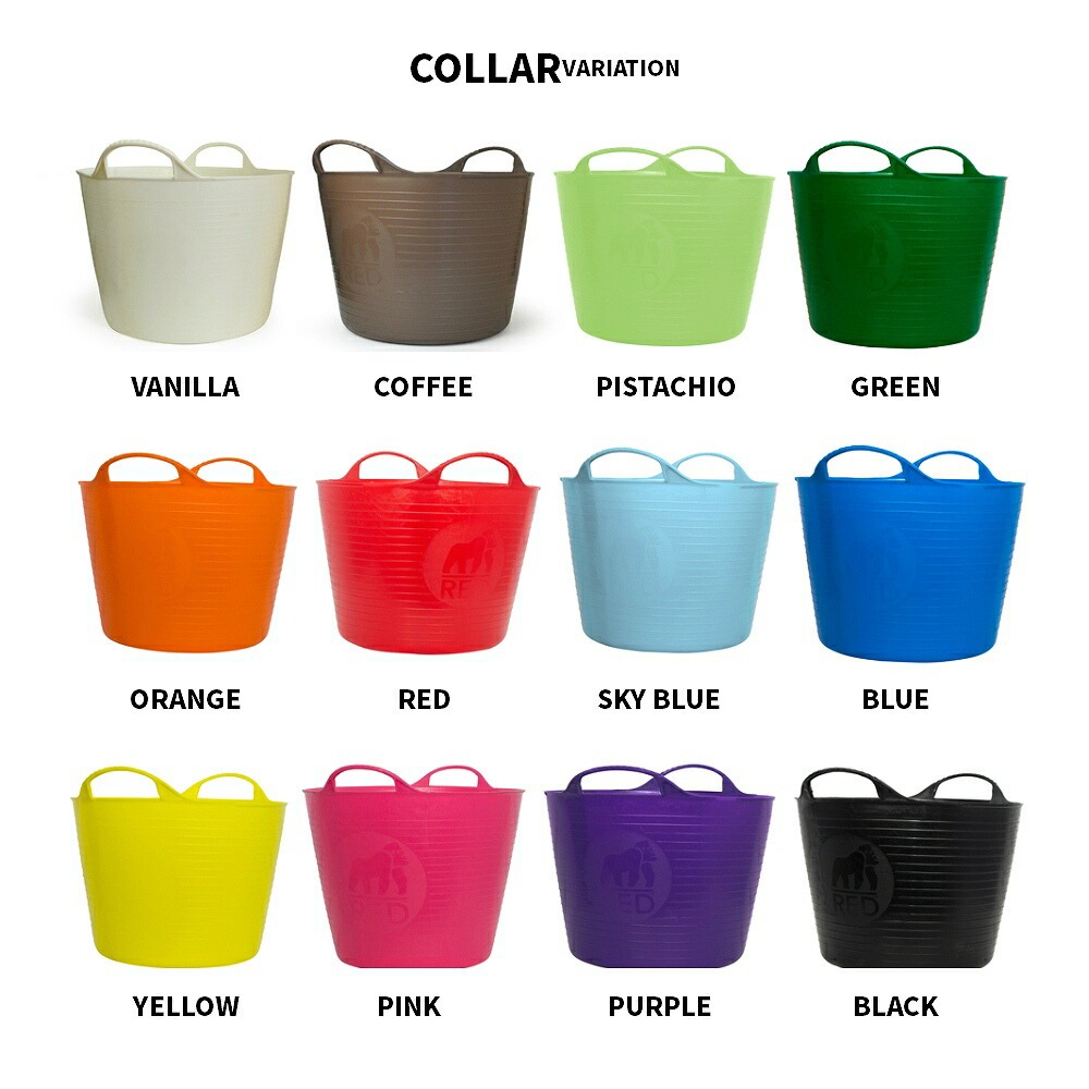 RED GORILLA（レッドゴリラ） バケツ界の王様 ゴリラタブ Mサイズ 26L