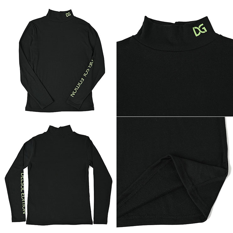 men's 裏起毛 ハイネックアンダー 防寒 暖かい M/L/LL/3L メンズゴルフ