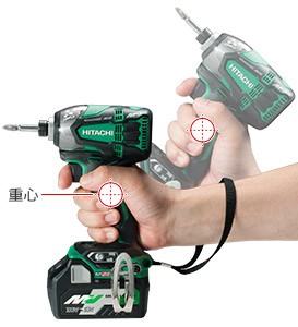 HiKOKI（ハイコーキ） WH36DA2XP 日立 コードレスインパクトドライバ