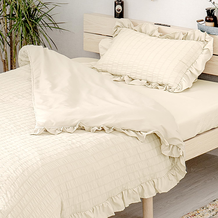 MODERN DECO（モダンデコ） 布団カバー 4点セット セミダブル シア