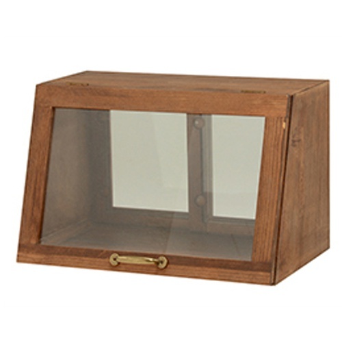 スパイスラック 扉付き 木製 蓋付き スパイス収納 ガラスケース