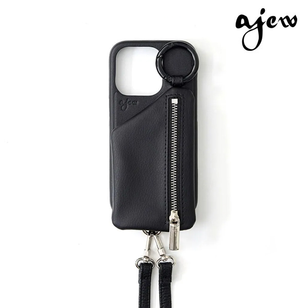 ajew（エジュー） iPhone16/16pro対応 ajew cadenas zipphone case