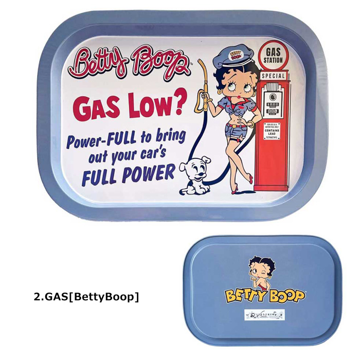 トレイ お盆 ティン スクエア型 ベティちゃん ガーフィールド かわいい