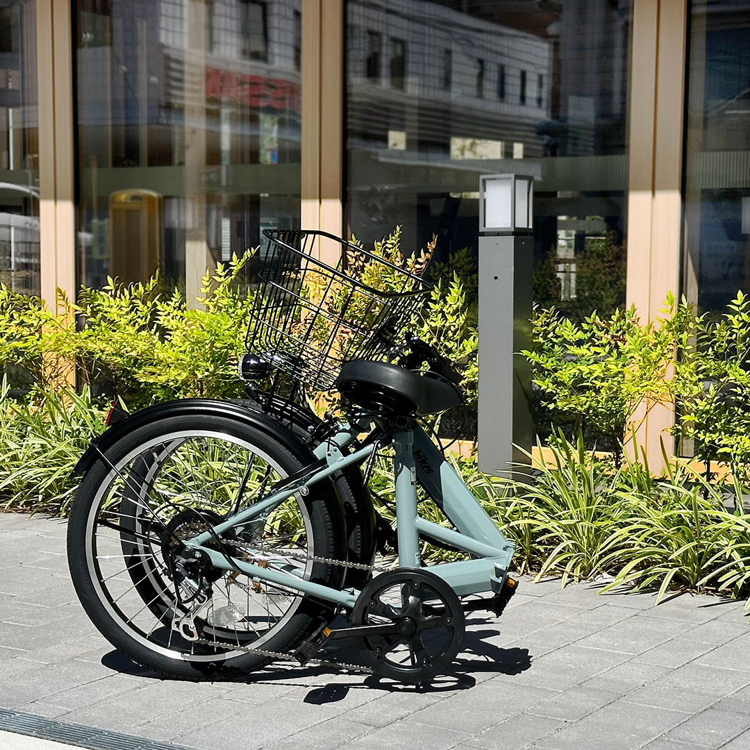 丸石サイクル 折りたたみ自転車 ロキシー ROXY シマノ外装6段 20インチ