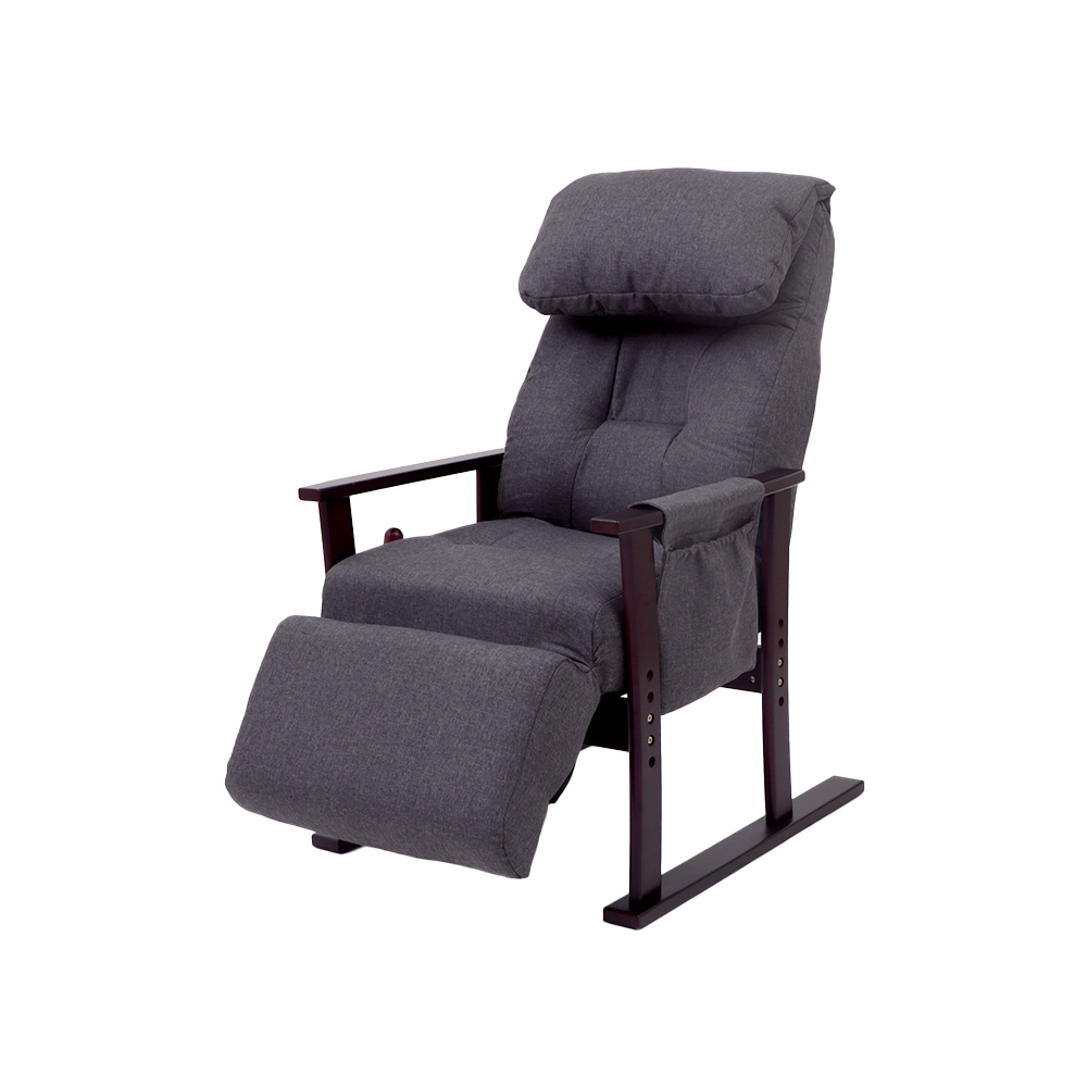 ヤマソロ 高座椅子 高齢者 リクライニング フットレスト ハイバック