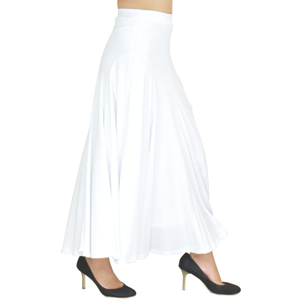 フラメンコ衣装 スカート ファルダ ストレッチ全円ダンススカート