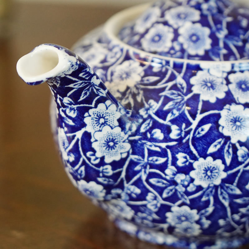 BURLEIGH（バーレイ） Calico ブルーキャリコ バーレイ社 ティーポット