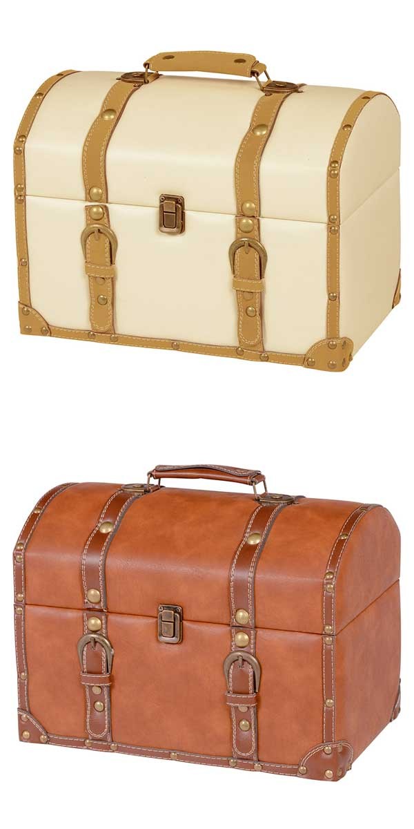 アンティーク風 トランクケース インテリア 収納ボックス 収納ケース