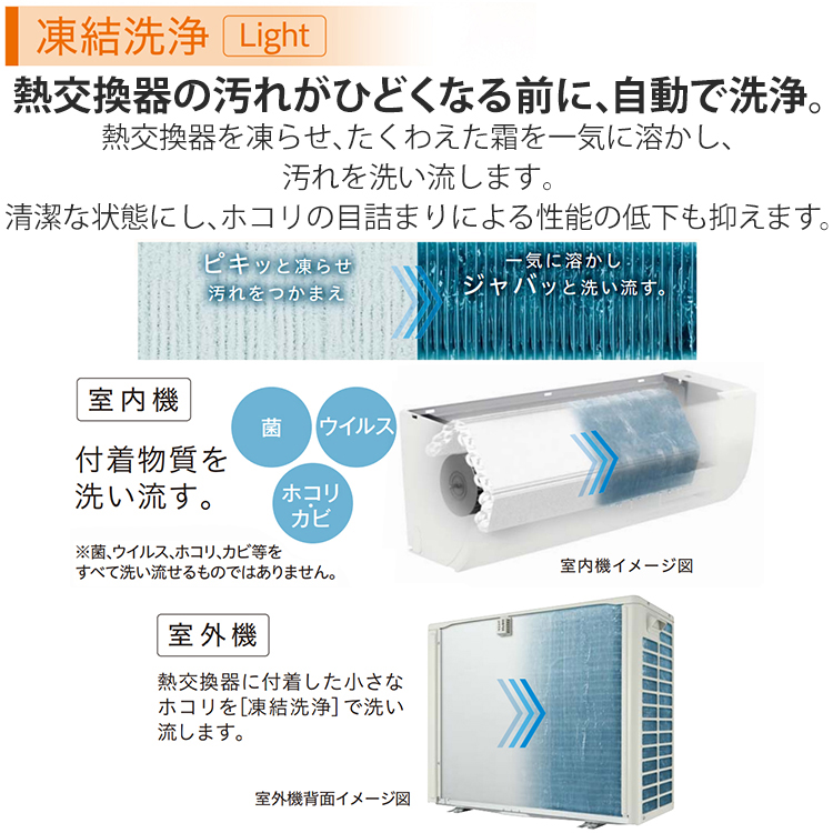 メガ暖 白くまくん エアコン おもに6畳 日立 寒冷地向け RKシリーズ