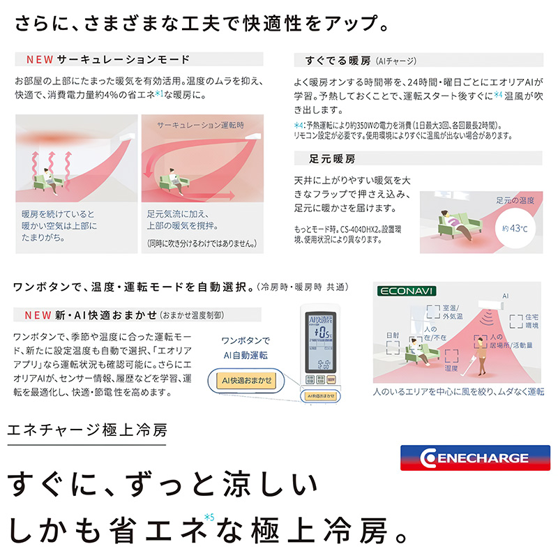 エオリア 標準取付工事費込 エアコン 主に12畳 パナソニック 2025年