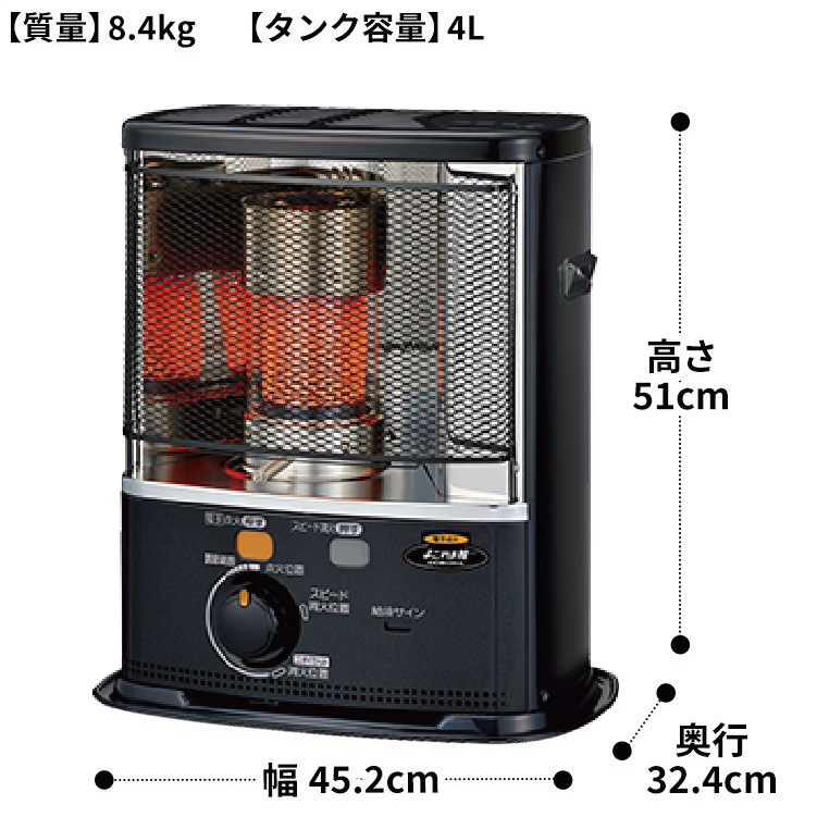 CORONA（コロナ） 暖房器具 2025年モデル SXシリーズ ダークグレー