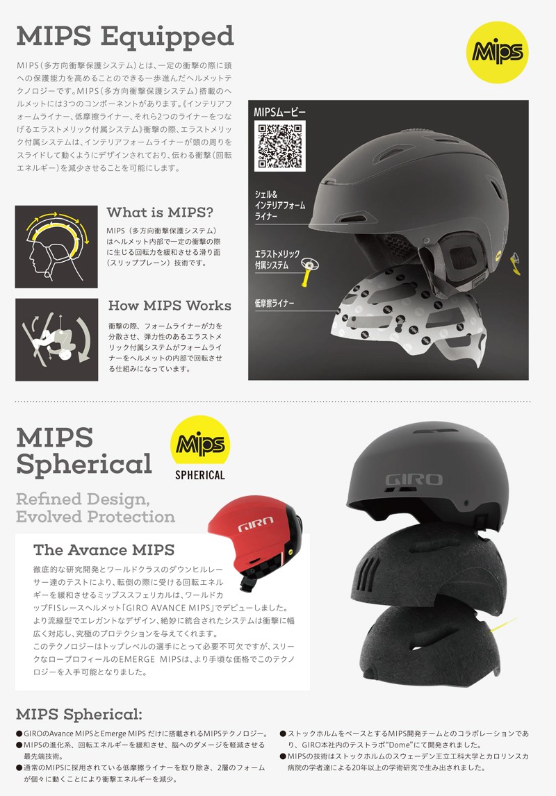 GIRO（ジロ） MIPS搭載！ GIROヘルメット EMERGE MIPS : いいものおん