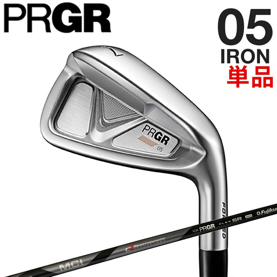 PRGR（プロギア） 05 アイアン 単品 (#6、52°、57°) メンズ 右用 MCI