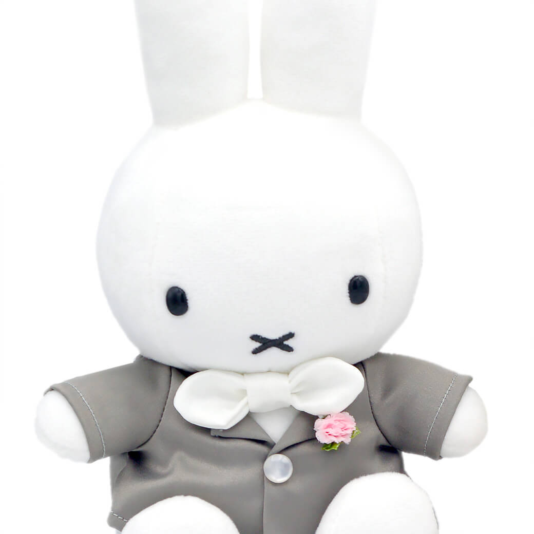 Miffy（ミッフィー） ぬいぐるみ Brunaウェディングドール 洋装 お祝い