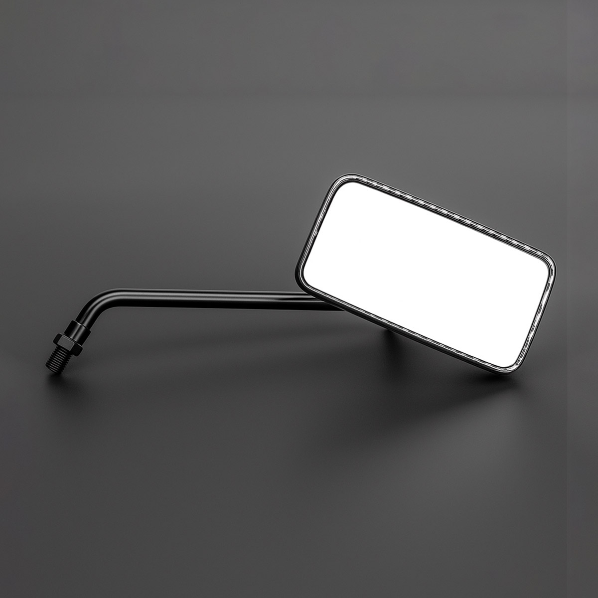 バイク スクエアミラー AZ風 ミニ 角型 M10正逆ネジ M8正ネジ スライド