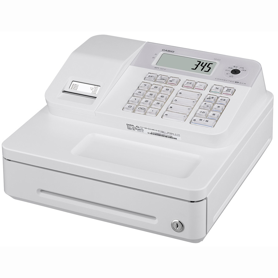 CASIO（カシオ） ＜CASIO＞カシオ レジスター SR-S200-EX-BK ブラック