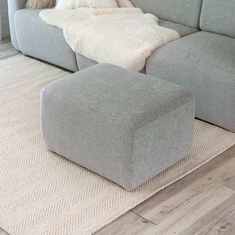 ソファー ソファ オットマン 四角 グレー ネイビー 脚付き おしゃれ 足