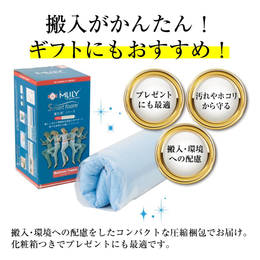 MLILY（エムリリー） 【医師・専門家が推奨】 マットレス セミダブル